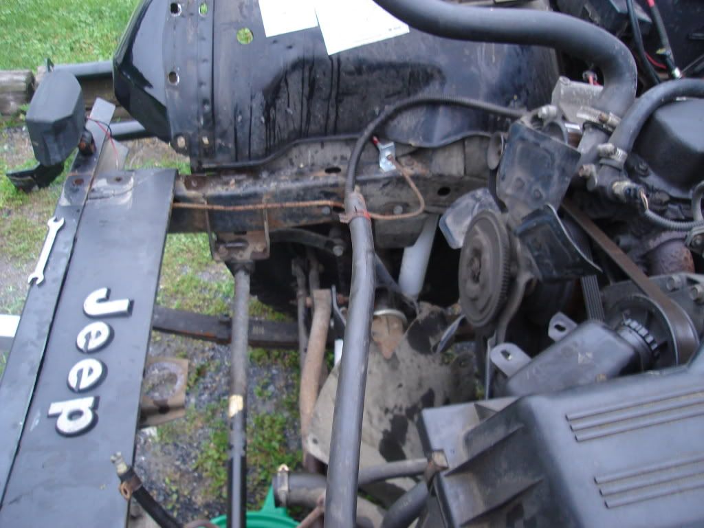 Drivetrain swap started today Jeep Enthusiast Forums